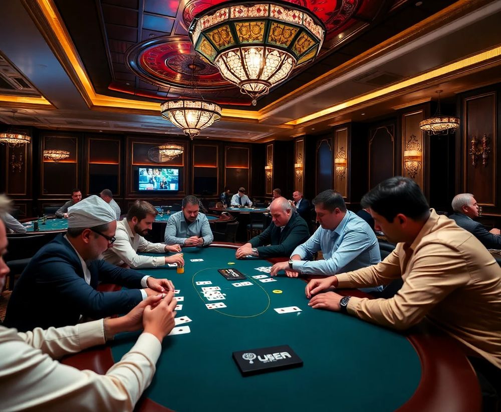 HHpoker 游戏界面